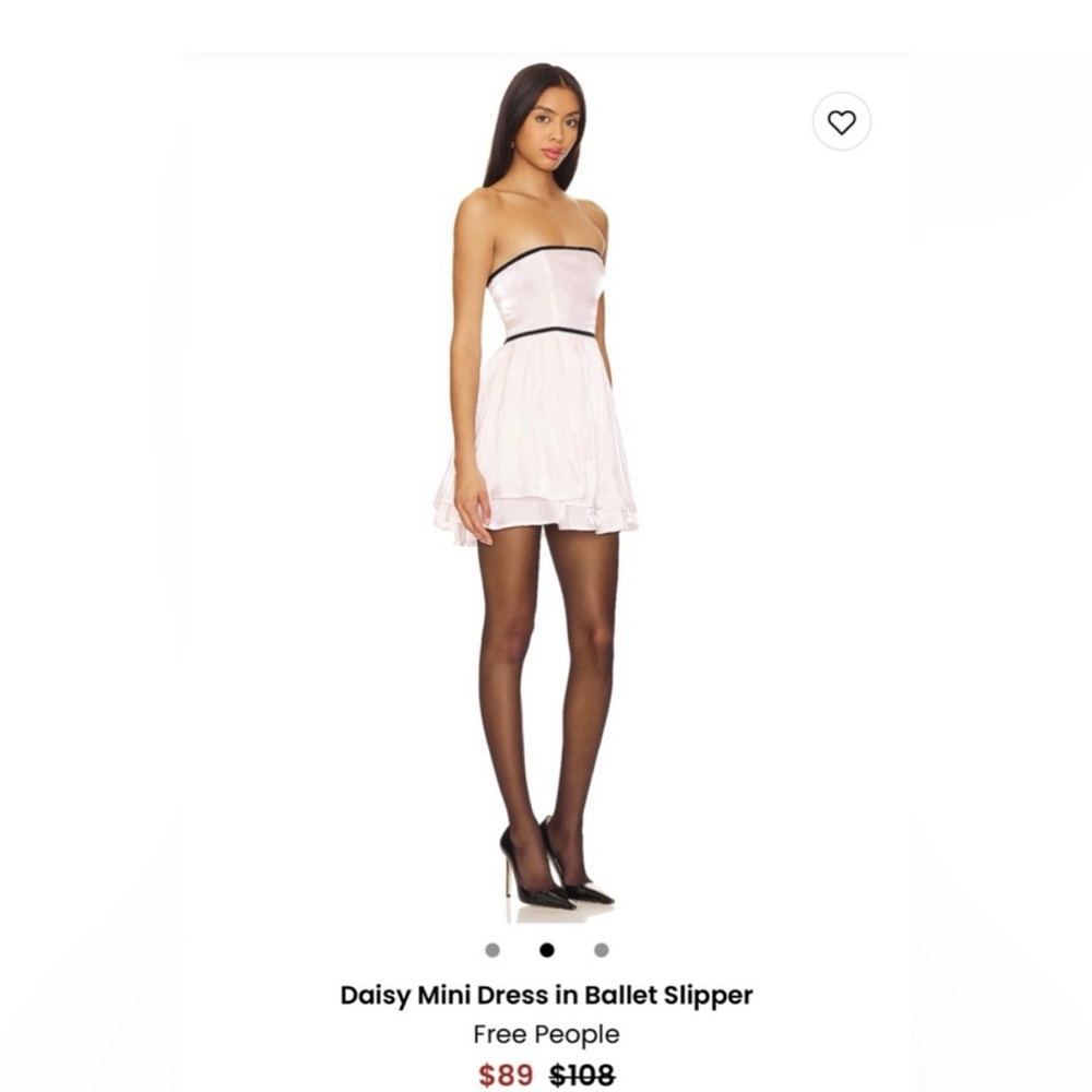 Free People Ballet Slipper Daisy Mini Dress